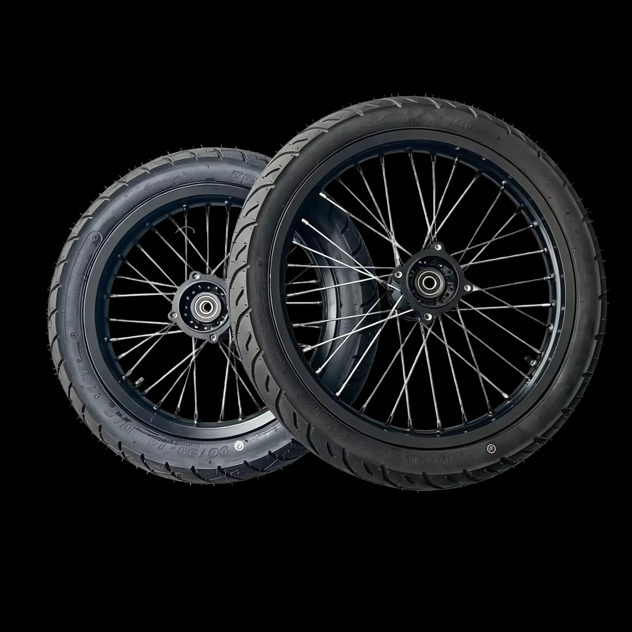17/14 STRIKE SHADOW SUPERMOTO WHEELSET
