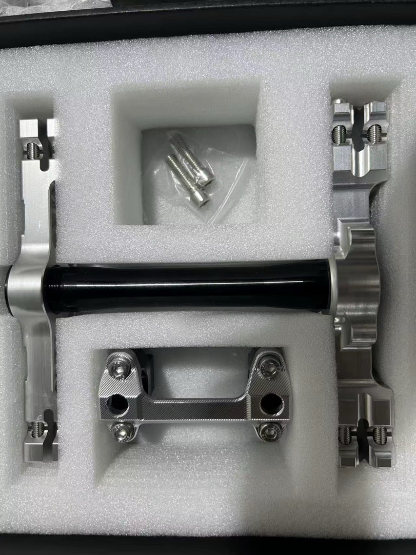 UPGRADED ULTRA BEE TRIPLE CLAMPS AND HANDLEBAR CLAMP