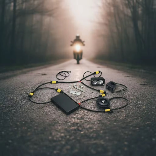 BATTERY POWERED HORN AND BAJA LIGHT KIT